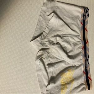 Burberry Mens Medium Trunk white